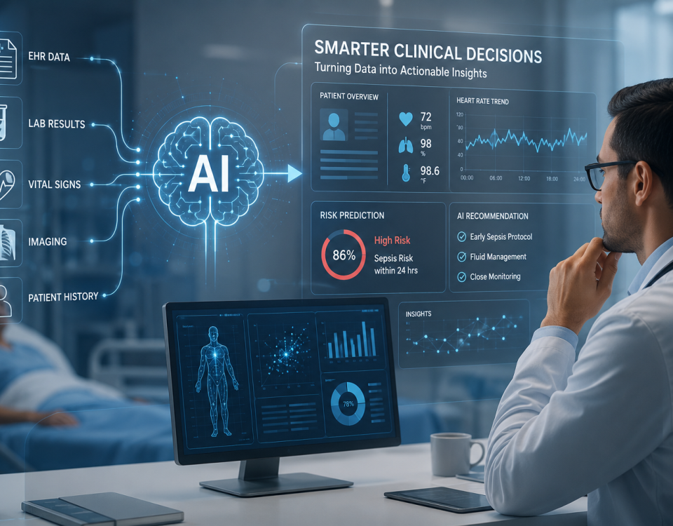 AI in clinical decision-making turning streaming healthcare data into actionable insights