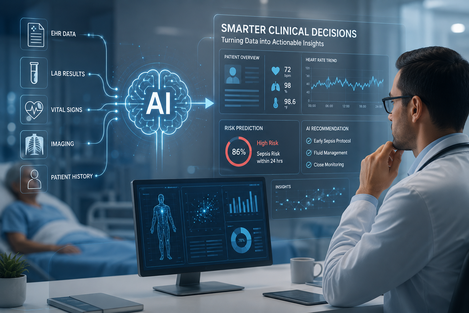 AI in clinical decision-making turning streaming healthcare data into actionable insights