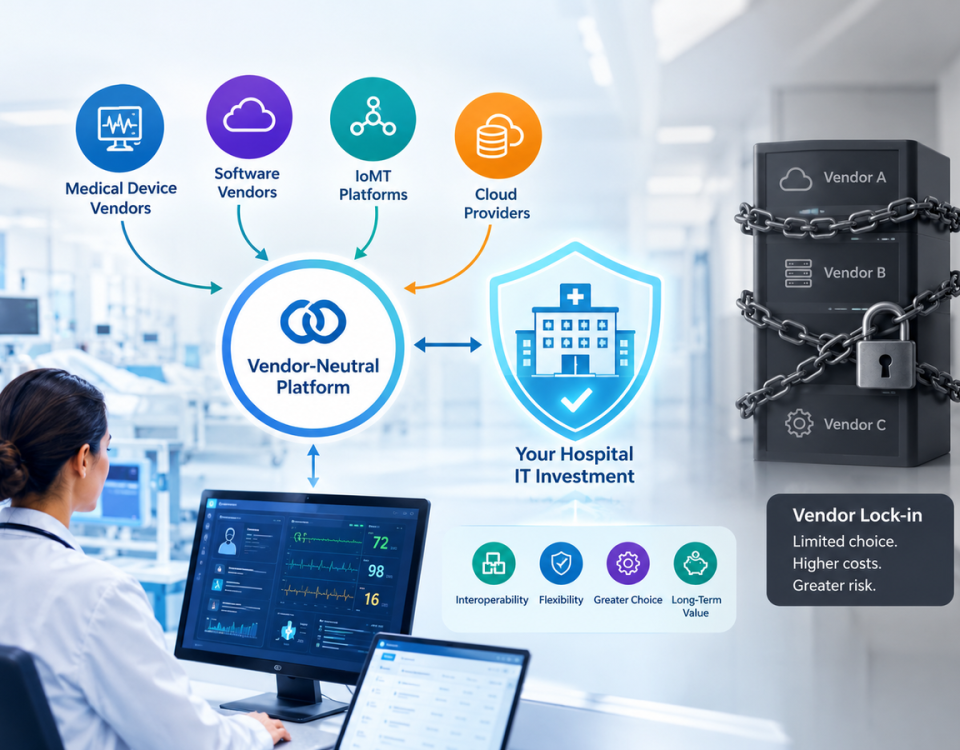 Vendor-neutrality protecting hospital IT investment from vendor lock-in